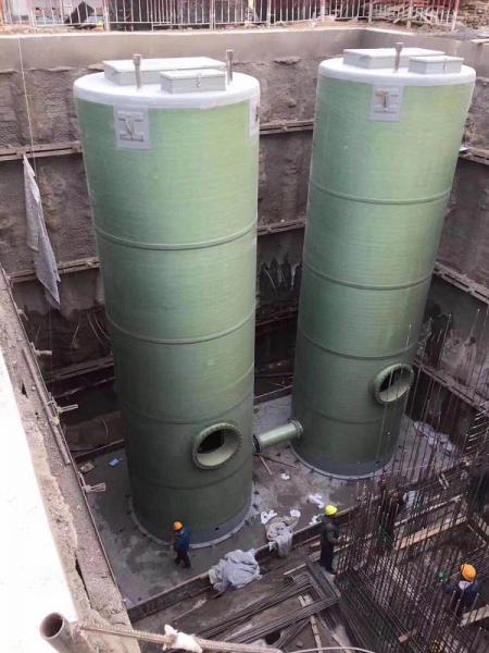屏东县重庆OPPO智能生态科技园安装一体化污水提升泵